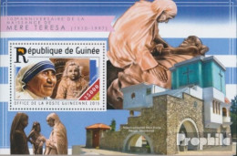 Guinea Block 2516 (kompl. Ausgabe) Postfrisch 2015 Mutter Teresa - Guinée (1958-...)