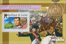 Guinea Block 2513 (kompl. Ausgabe) Postfrisch 2015 Die Schlacht Von Waterloo - Guinée (1958-...)