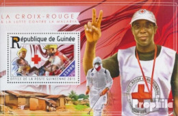 Guinea Block 2512 (kompl. Ausgabe) Postfrisch 2015 Rotes Kreuz - Guinée (1958-...)