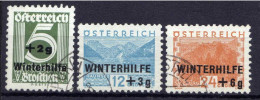 Österreich/Austria 1933 Mi 563-565, Gestempelt [200424XIV] - Gebraucht