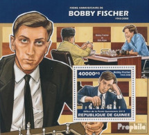 Guinea Block 2315 (kompl. Ausgabe) Postfrisch 2013 Bobby Fischer - Guinée (1958-...)