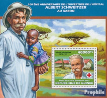 Guinea Block 2314 (kompl. Ausgabe) Postfrisch 2013 Albert Schweizer - Guinea (1958-...)