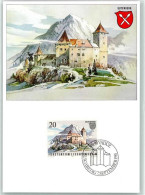 39342804 - Sondermarken Schloss Gutenberg Wappen Ausgabe 7. September 1981 - Liechtenstein