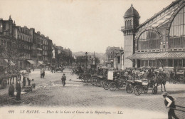 LE HAVRE-76- Place De La Gare - Estaciones