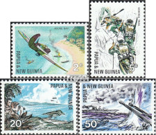 Papua-Neuguinea 119-122 (kompl.Ausg.) Postfrisch 1967 Weltkrieg - Papúa Nueva Guinea