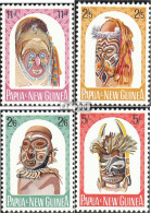 Papua-Neuguinea 52-55 (kompl.Ausg.) Postfrisch 1964 Kultgegenstände - Papúa Nueva Guinea