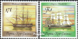 Papua-Neuguinea 565-566 (kompl.Ausg.) Postfrisch 1988 Schiffe - Papúa Nueva Guinea