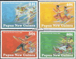 Papua-Neuguinea 636-639 (kompl.Ausg.) Postfrisch 1991 Sport - Papúa Nueva Guinea