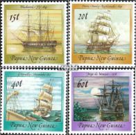 Papua-Neuguinea 561-564 (kompl.Ausg.) Postfrisch 1988 Schiffe - Papúa Nueva Guinea