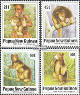 Papua-Neuguinea 698-701 (kompl.Ausg.) Postfrisch 1994 Baumkänguruh - Papúa Nueva Guinea