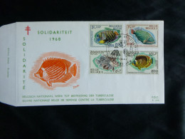 1968 1470/1469 FDC  : " Solidariteit / Soldarité ZOO ANTWERPEN/ANVERS   " - 1961-1970