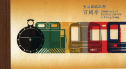 Hong Kong - 2010 - Centenary Of Railway Service In Hong Kong - Mint Prestige Stamp Booklet - Postzegelboekjes