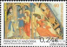 Andorra - Spanische Post 284 (kompl.Ausg.) Postfrisch 2001 Weihnachten - Unused Stamps