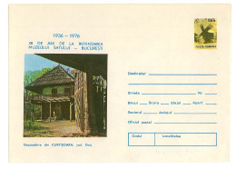 IP 76 - 108 WINDMILL, Village Museum - Stationery - Unused - 1976 - Enteros Postales