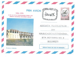 IP 76 - 088 AIRPORT, Oradea, Special Cancellation - Stationery - Used - 1976 - Cartas & Documentos