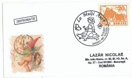 COV 97 - 1235-a Harlequin And Turtle, Romania - Little Cover - Used - 2004 - Schildpadden