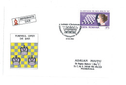 COV 97 - 208 CHESS, Romania - Cover - Used - 2004 - Schach