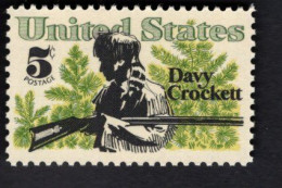 200739862 1967 SCOTT 1330 (XX) POSTFRIS MINT NEVER HINGED  - AMERICFAN FOLKLORE DAVIC CROCKETT - Nuovi