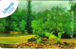 NOUVELLE CALEDONIE NEW CALEDONIA Telecarte Phonecard Prepayee Prepaid Liberte 1000 F Riviere Ex. 2017 UT BE - Nieuw-Caledonië