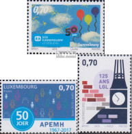 Luxemburg 2158-2160 (kompl.Ausg.) Postfrisch 2018 Stiftung SOS - Unused Stamps