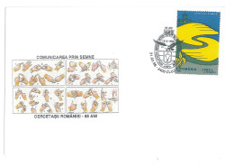 SC 59 - 1213 Scout ROMANIA, Special Stamp - Cover - Used - 1998 - Cartas & Documentos