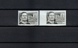 Hungary 1954 Space, Anyos Jedlik 12F Stamp Perf. And Imperf. MNH - Europe