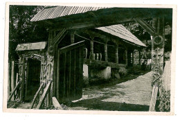 RO 60 - 1348 ETHNIC House, Maramures, Romania - Old Postcard, Real PHOTO - Unused - Rumänien