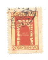 (COLONIE E POSSEDIMENTI) 1923, FIUME, SAN VITO E SOGGETTI VARI, 20c - 1 Francobollo Usato (CAT. SASSONE N.193) - Fiume