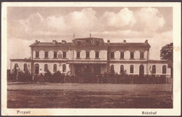 RO 60 - 24966 FOCSANI, Vrancea, Railway Station, Romania - Old Postcard, CENSOR - 1918 - Romania