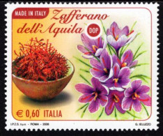 Italy - 2008 - Made In Italy - Saffron Of Aquila - Mint Stamp - 2001-10: Mint/hinged