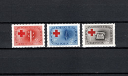 Hungary 1957 Space, Telecommunication 3 Stamps MNH - Europa