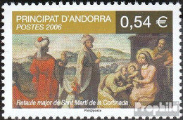 Andorra - Französische Post 653 (kompl.Ausg.) Postfrisch 2006 Weihnachten - Libretti