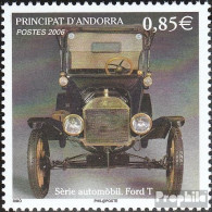 Andorra - Französische Post 651 (kompl.Ausg.) Postfrisch 2006 Auto - Booklets