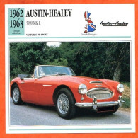 AUSTIN HEALEY 300 MK II 1962 Voiture De Sport UK Fiche Technique Automobile - Auto's