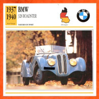 BMW 328 ROADSTER 1937 Voiture De Sport Allemagne Fiche Technique Automobile - Auto's