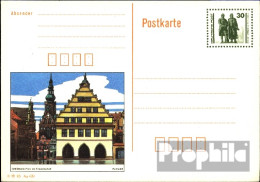 DDR P109/01 Amtliche Postkarte, Gefälligkeitsgestempelt Gebraucht 1990 Bauw./Denkmäler - Sonstige & Ohne Zuordnung