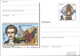 BRD PSo46 Amtliche Sonderpostkarte Gebraucht 1997 NAPOSTA 97 - Postales - Usados