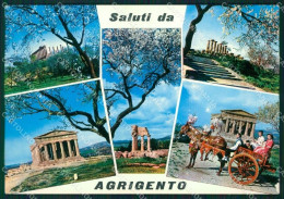 Agrigento Città Saluti Da Foto FG Cartolina ZKM7633 - Agrigento