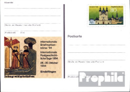 BRD PSo36 Amtliche Sonderpostkarte Gefälligkeitsgestempelt Gebraucht 1994 Briefmarkenbörse - Autres & Non Classés