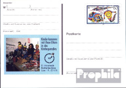 BRD PSo20 Amtliche Sonderpostkarte Gebraucht 1990 Messe Essen - Sonstige & Ohne Zuordnung