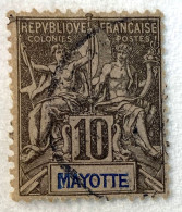 Mayotte YT N° 5 - Usati