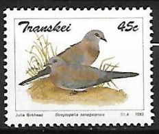Transkei (South Africa) : MNH ** 1993 :  Laughing Dove -   Spilopelia Senegalensis - Palomas, Tórtolas