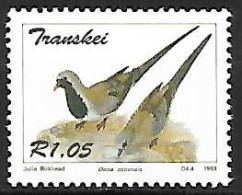 Transkei (South Africa) : MNH ** 1993 :    Namaqua Dove  -  Oena Capensis - Palomas, Tórtolas