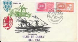 Brazil 1961 Stamps On Stamps FDC With Ship - FDC