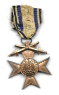 Croix Du Mérite Militaire Bavarois (3ème Classe) Avec Glaives  - WWI - Deutsches Reich