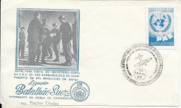 Brazil 1959 UNO ONU Special Cancel - Storia Postale