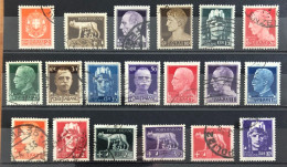 From 1929 To 1942 - IMPERIALE Series - ITALY STAMPS - Used