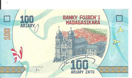 MADAGASCAR 100 ARIARY ND2017 UNC P 97 - Madagaskar