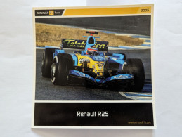 CP - Grand Format Renault F1 R25 2005 - Grand Prix / F1