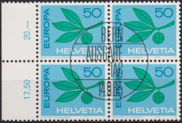 1965 Schweiz ° Mi:CH 825, Yt:CH 758, Zum:CH 435, EUROPA Olivenzweig ( ° Bern ET ) - Used Stamps